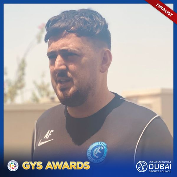 GulfYouthSport's tweet photo. 𝗚𝗬𝗦 𝗔𝗪𝗔𝗥𝗗𝗦 𝟮𝟬𝟮𝟭 🏆 

It's time to vote for your winner in the 𝘾𝙤𝙖𝙘𝙝 𝙤𝙛 𝙩𝙝𝙚 𝙔𝙚𝙖𝙧 (𝙈𝙖𝙡𝙚) category!

RT this post by 9pm on Tuesday to cast your vote for Adam Felix of @EmpireSportsUAE.

➡️ Full voting info: https://t.co/cYZMiW70is https://t.co/WByT4vn1DU