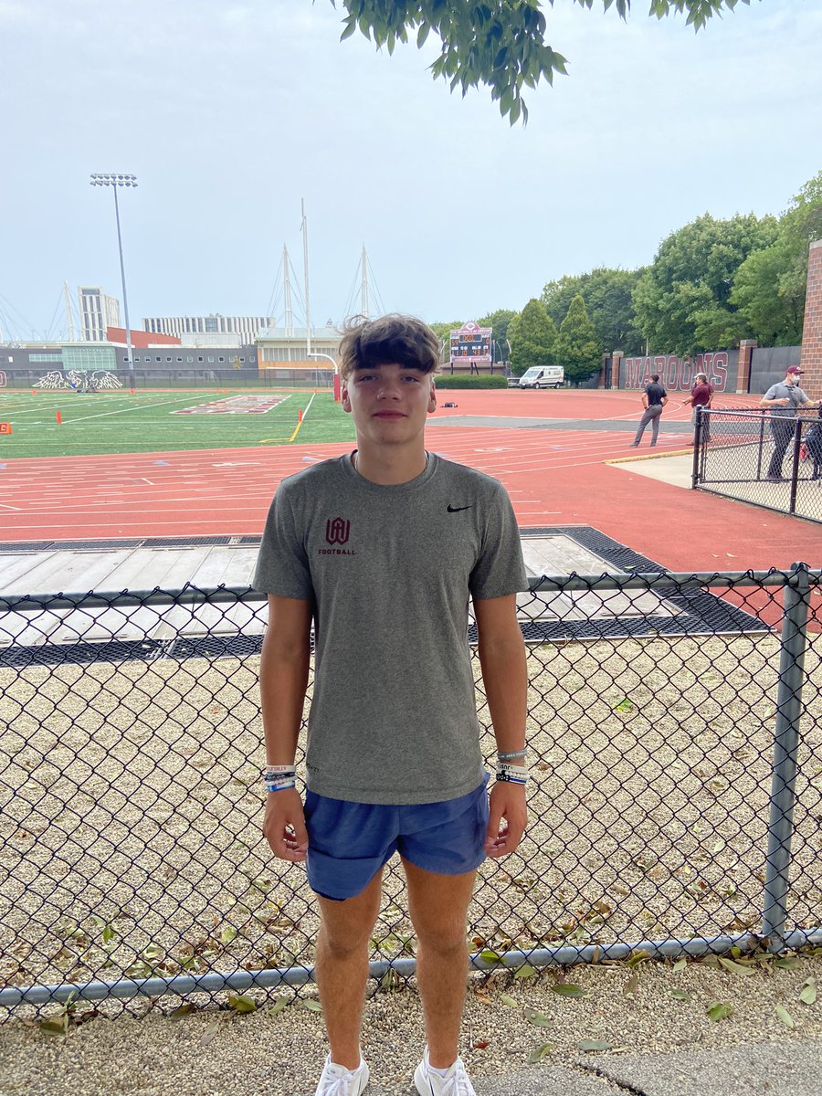 Thank you for a great game day visit <a href="/Coach_Cutty/">Luke Cutkomp</a> - Impressive win for <a href="/UChicagoFB/">UChicago Football</a> <a href="/EDGYTIM/">Timothy “EDGYTIM” OHalloran</a> <a href="/DeepDishFB/">DEEP DISH FOOTBALL</a> <a href="/ThrowItDeep/">Throw It Deep</a> <a href="/WAWarriorFB/">WHEATON ACADEMY FOOTBALL</a> <a href="/PrepRedzoneIL/">Prep Redzone Illinois</a>