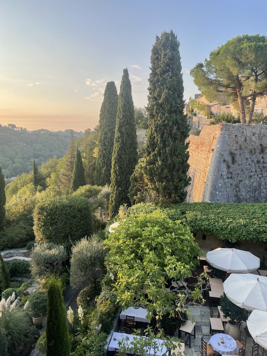 Rick_Stein's tweet photo. Last day of a short annual holiday @sasstein at #LaColombedOr at #StPauldeVence Lovely classic French cooking and the best September weather in Provence https://t.co/FISC5Qi7Dp