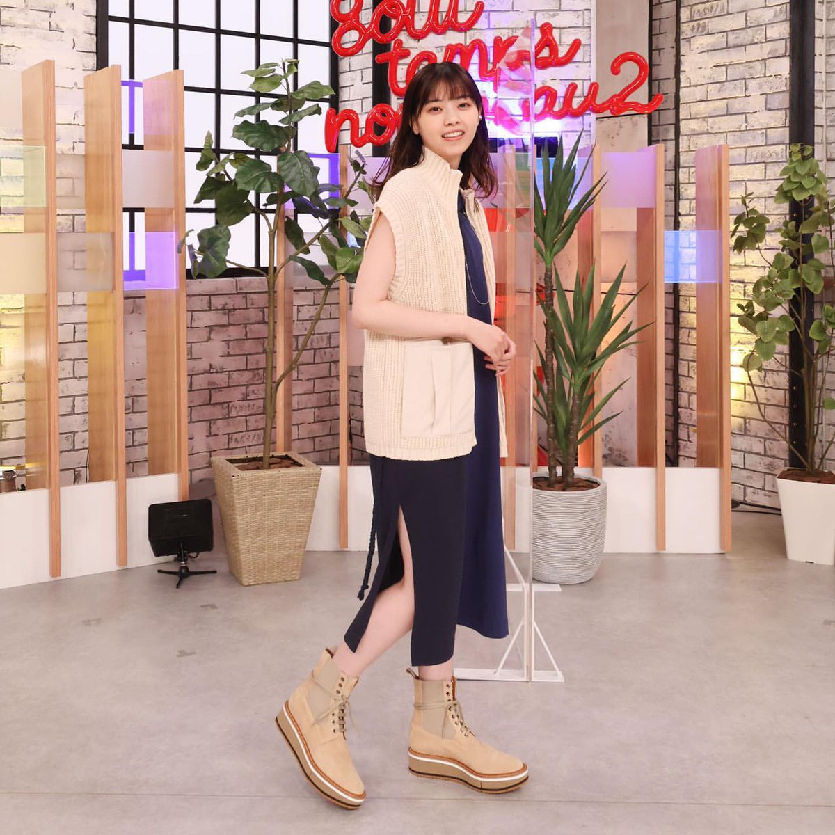 リブラ T Co 9rglrp9sip ななちゃんファッション ワンピース ニットベスト Baumundpferdgarten アクセサリー Agete Official Nojess Official 靴 Clergerie グータンヌーボ2 西野七瀬 ななちゃん ななちゃんファッション T