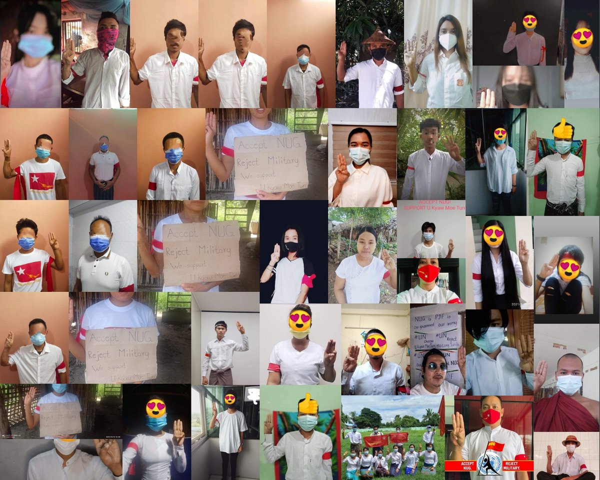 Burmese people staged a domestic protest, calling for the official recognition of the <a href="/NUGMyanmar/">National Unity Government Myanmar</a> government at the <a href="/UN/">United Nations</a> General assembly.
#RecognizeNUG
#Sep12Coup
#WhatsHappeningInMyanmar