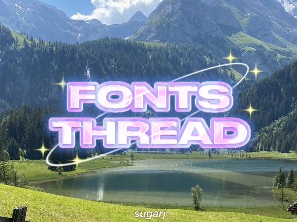 koinulee's tweet photo. 🥣: my favorite fonts a thread 🧠
 🩴🦮 thai , english fonts????🥚
⋆⁺₊⋆ example + link dowload (🧽)♡

#แจกpng #แจกฟอนต์ #เธรดรวมฟอนต์ #font https://t.co/1G4nv3mt7w