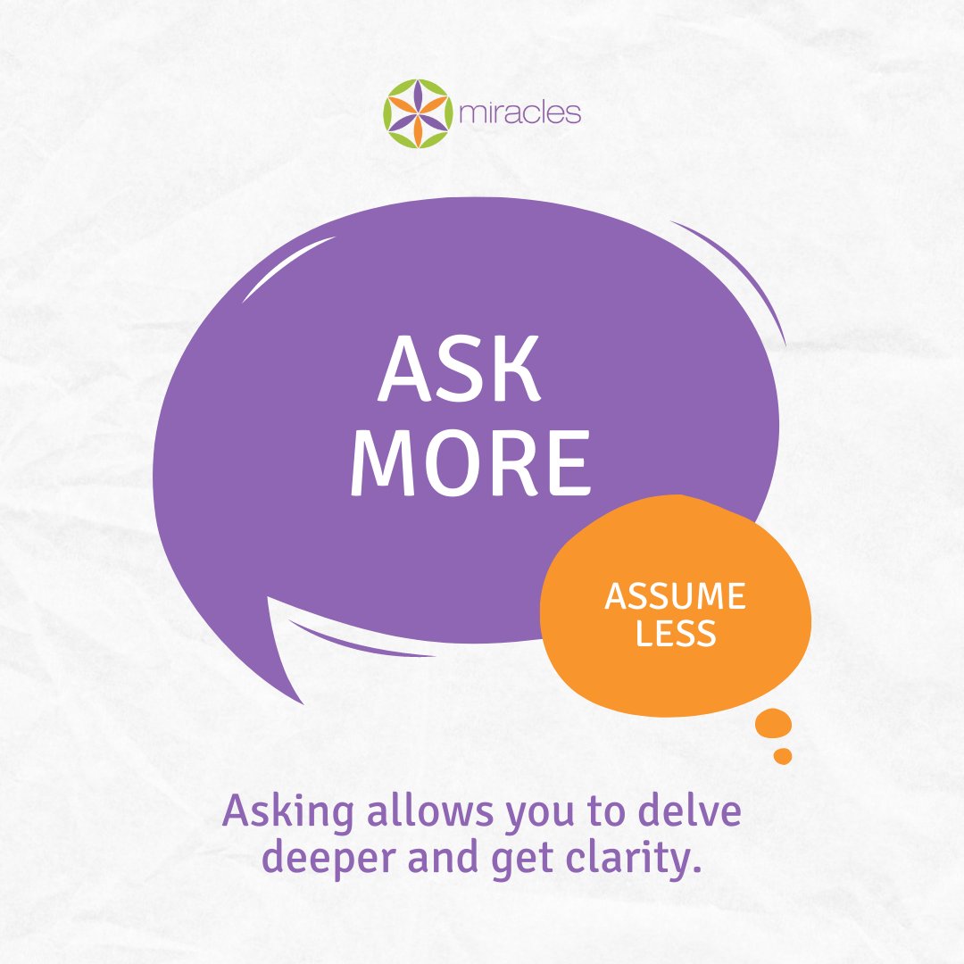 MiraclesDubai's tweet image. What would your life look like if you asked more questions and explored different perspectives? 

#askmore #assumeless #accessconsciousness #mindfulness #innerpeace #perspective #miraclesdubai #mydubai #dubailife