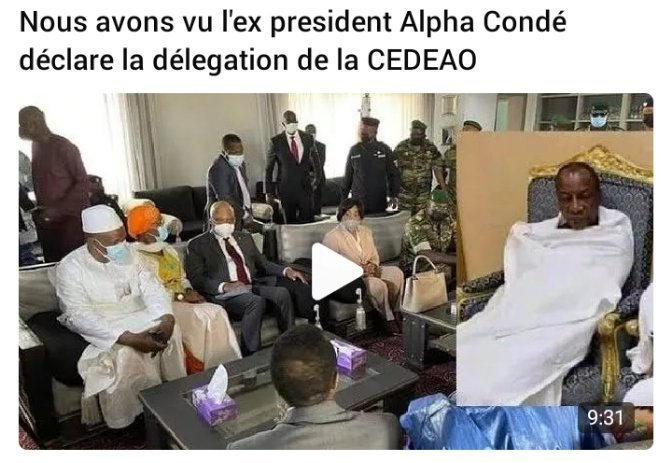 Alpha Condé et ses amis de la CEDEAO!