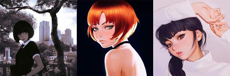 キセノンテンター 過去記事 鋭い目つきの女性達に魅かれるイラスト Kuvshinov Ilya T Co Dsl2iziqy6 T Co Jc28ojpsvg Twitter