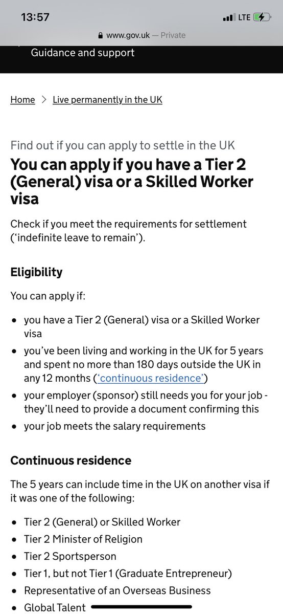 therealracha's tweet photo. @Elie__kh @kareem_nasser @AbouHarbLarissa It is complicated if you’ve studied there as your student years don’t count. This route is for skilled workers (Tier2) https://t.co/jchmwfxyk5