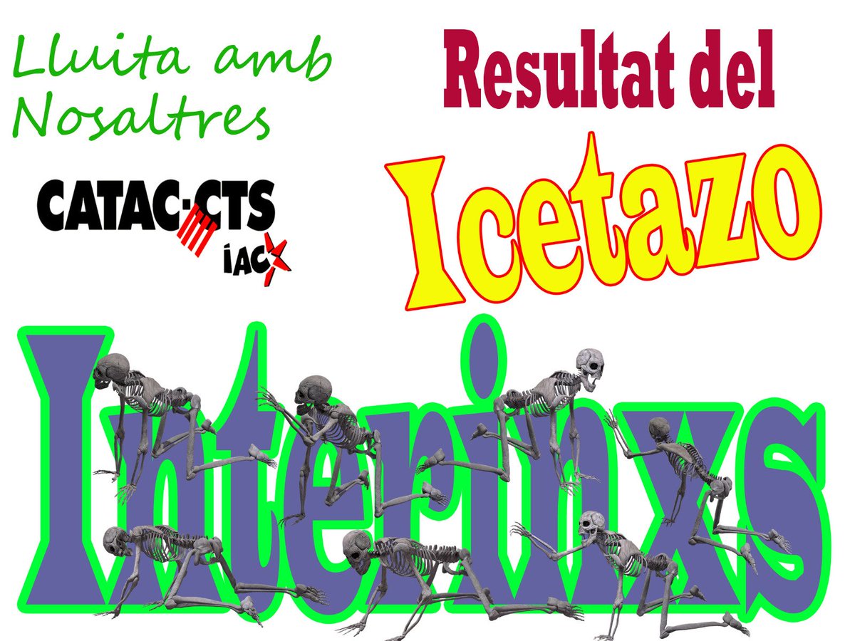 catacctsiac's tweet photo. #FixesaJAxLlei_25S
#NOalicetazo

El 25S, tots a Madrid, xq no massacrin centenars d milers d'interinxs i temporals, pel RD d l'#Icetazo q volen fer Llei.

A l'octubre, VAGA si no l'hem pogut aturar encara.

LLUITA AMB NOSALTRES!
@PicInterins @ceppt2021 

#CapInterinaAlCarrer✊🏾 https://t.co/IhhaMANFnG