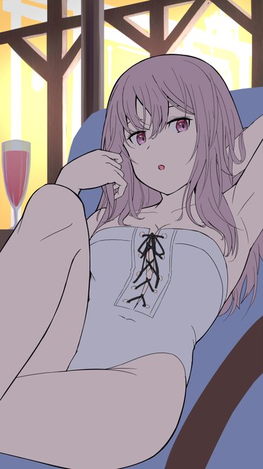 ゆみさん 水着 色付け 