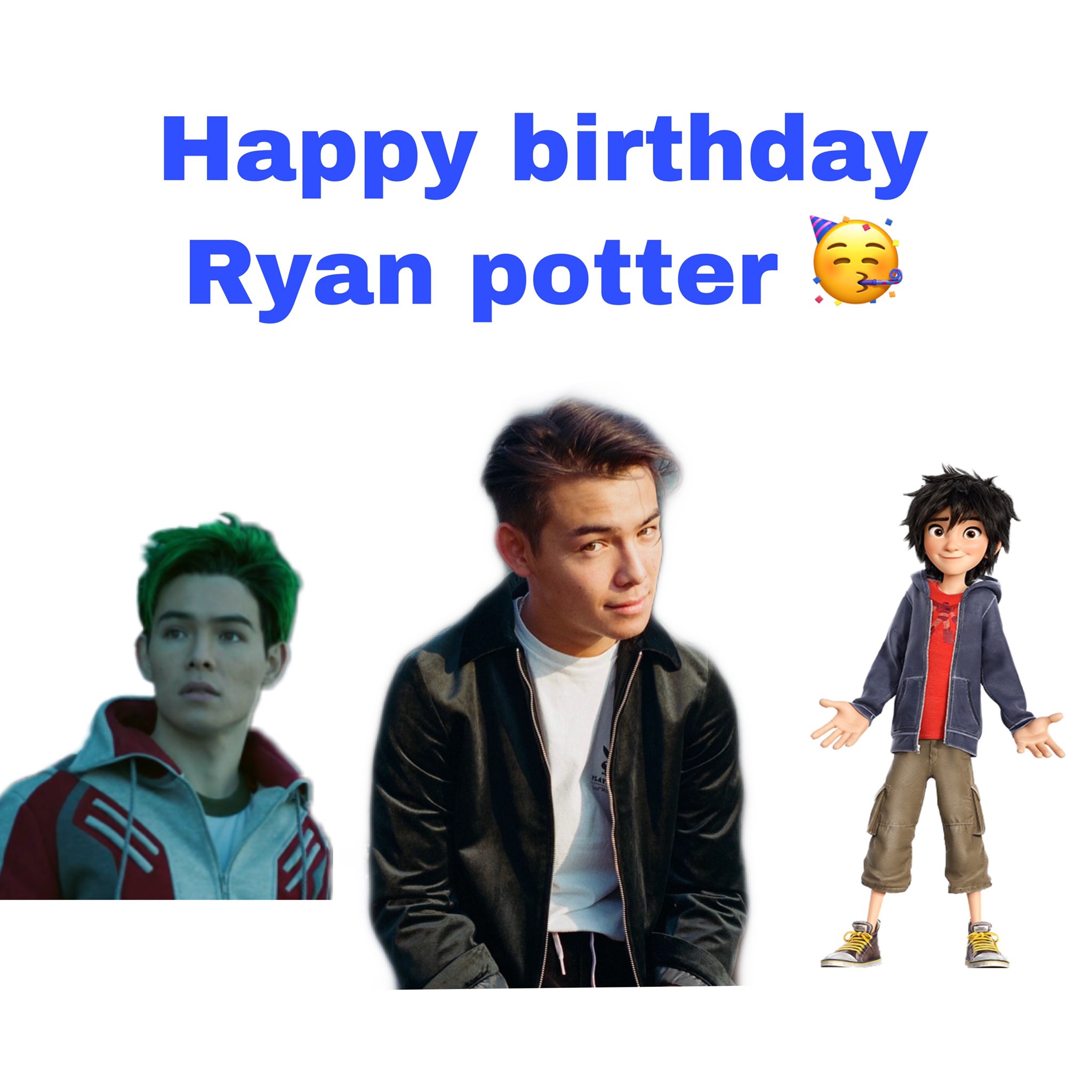 Happy birthday Ryan potter!      