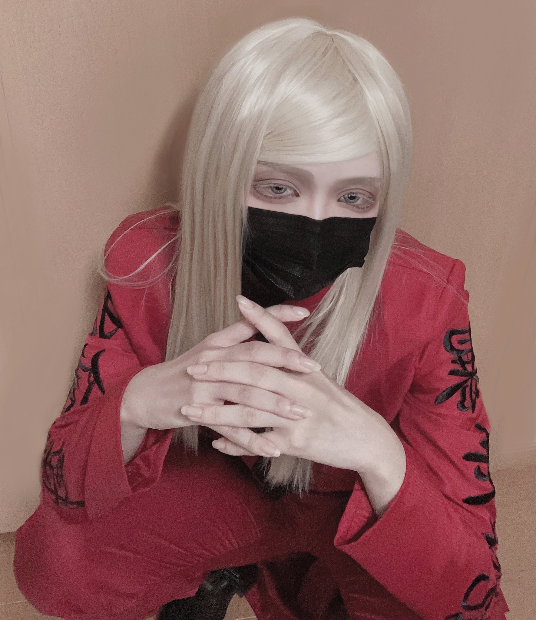東京卍リベンジャーズ 東リべ 三途春千夜 コスプレウィッグ - コスプレ 東京卍リベンジャーズ 東リべ 三途春千夜 コスプレウィッグ - コスプレ