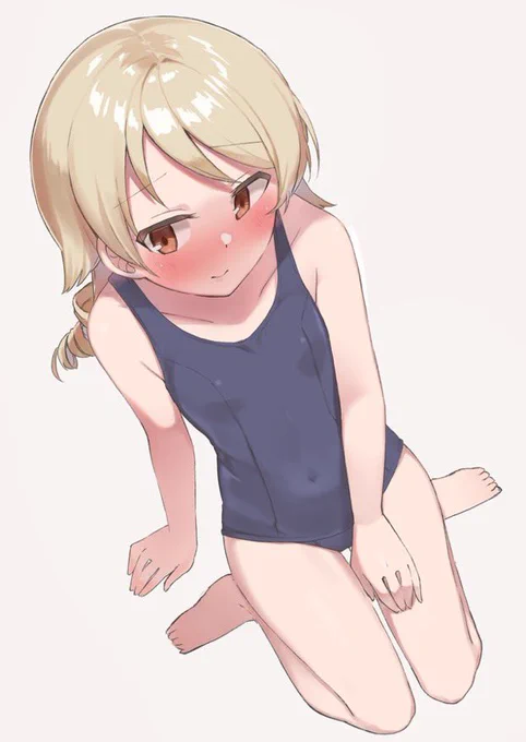 夏なのに水着絵ひとつも上げれなかったので担当スク水再掲 