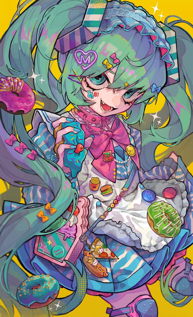 初音ミク 「Sweet Miku 」|てぃら🦋COMITIA144【G50a】のイラスト