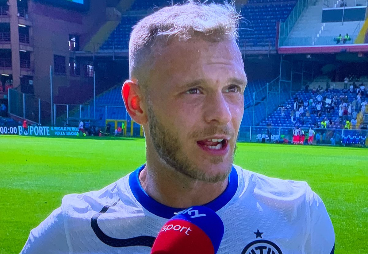 marifcinter's tweet photo. #Dimarco: "Aspettavo questo gol da quando ho iniziato a giocare all'Inter. Avevo 5 o 6 anni. Io sono interista da quando sono nato, andavo in Curva da piccolo. E' ancora più bello, vale doppio questo gol" https://t.co/L1lsmJCxOO
