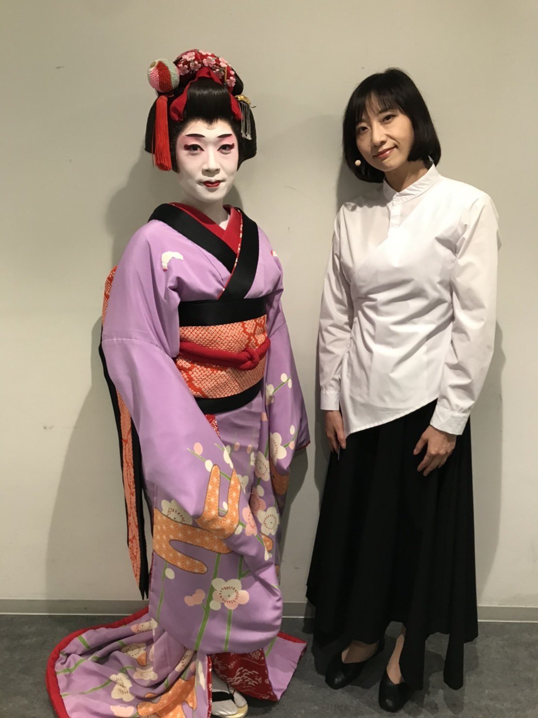 大空ゆうひ そして 何よりこの方 袖からまばたきもせず見つめた美しく 可愛いお七 おかげでドライアイ笑 花柳幸舞音さんの舞踊と最後は心一つになれた気がして嬉しかった 冷静かつ情熱的 芸に生きる方の芯の強さに陶酔してカンパーイ 家呑みよ 笑