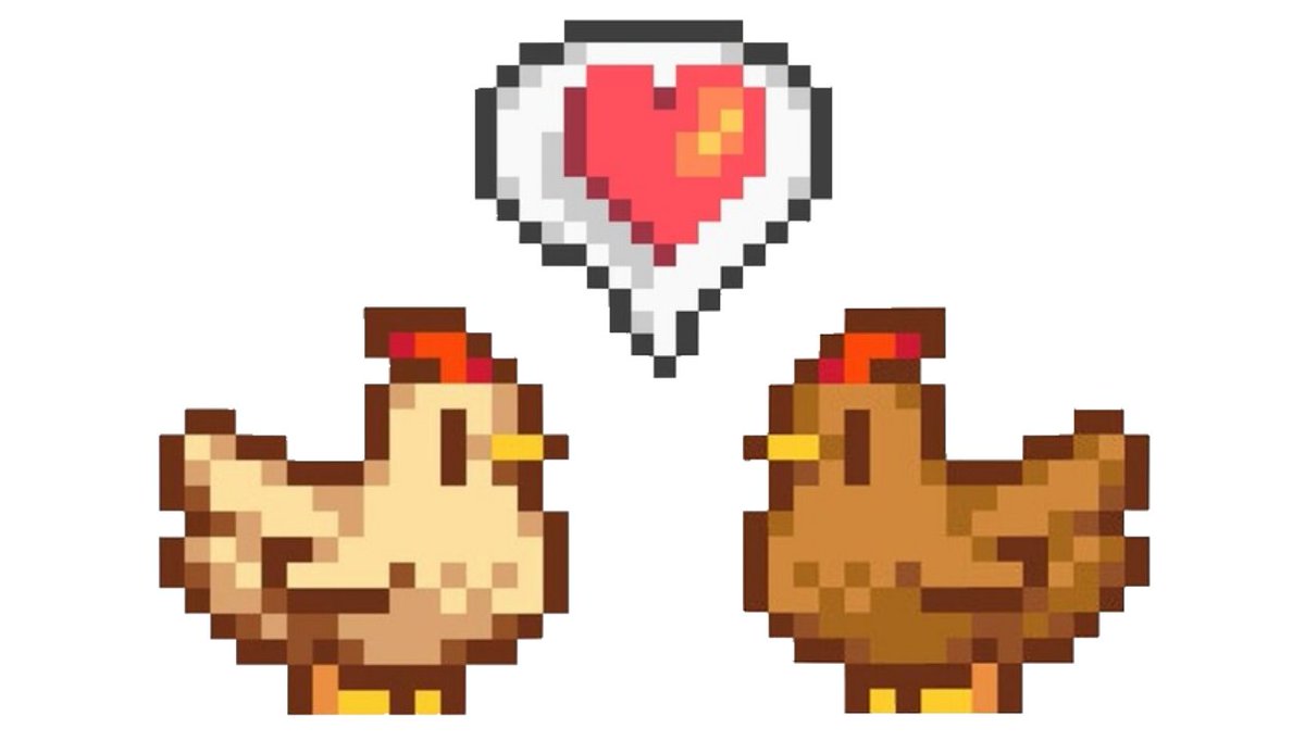 Pixel Animals on Twitter: "Chickens (Stardew Valley)…