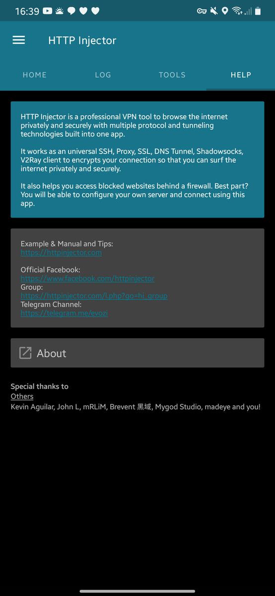 SANUKAdeNARAKA's tweet photo. Quick Shoutout!
Http Injector is a great app. Specially used for many tunneling and similar tasks. I used this daily to access premium VPN services. Go and check if never heard about that.
https://t.co/mJTXyv2PHW
Only for Android users!
#Android #Apple #http #httpinjector https://t.co/TWVfHM5mbB