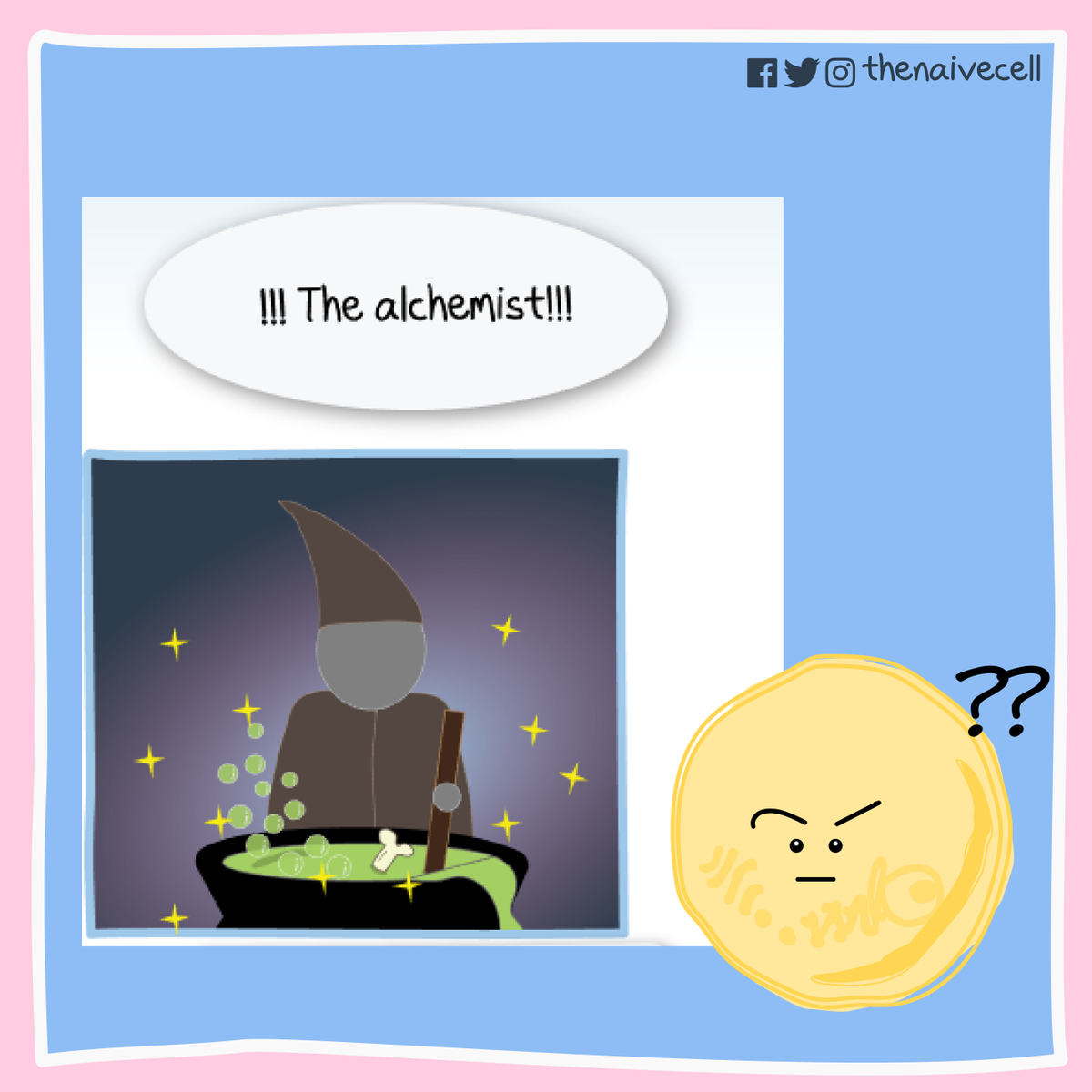 thenaivecell's tweet photo. What has the alchemists got to do with laboratories? Check out the latest episode on webtoon! :) (https://t.co/RQKqmPXJY9) 😁⁣⁣⁣ ⁣⁣⁣ If you’d like to check out advance episodes and other bonus contents, head to patreon! https://t.co/JHV1KZ5P6o or the link in bio!⁣ # https://t.co/Qm7W7NJand