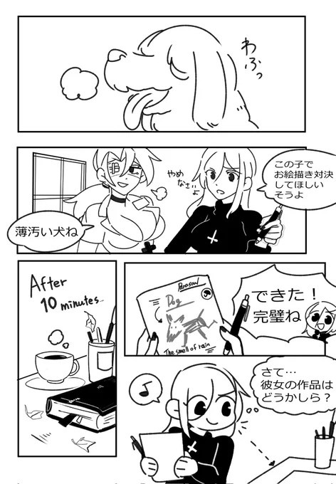 #Skullgirls落書き漫画 