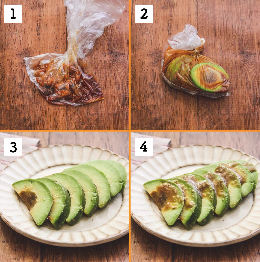 ご飯のお供やおつまみに最高の一品？！ほぼ切って絡めて漬けるだけの簡単お手軽アボカドレシピ！