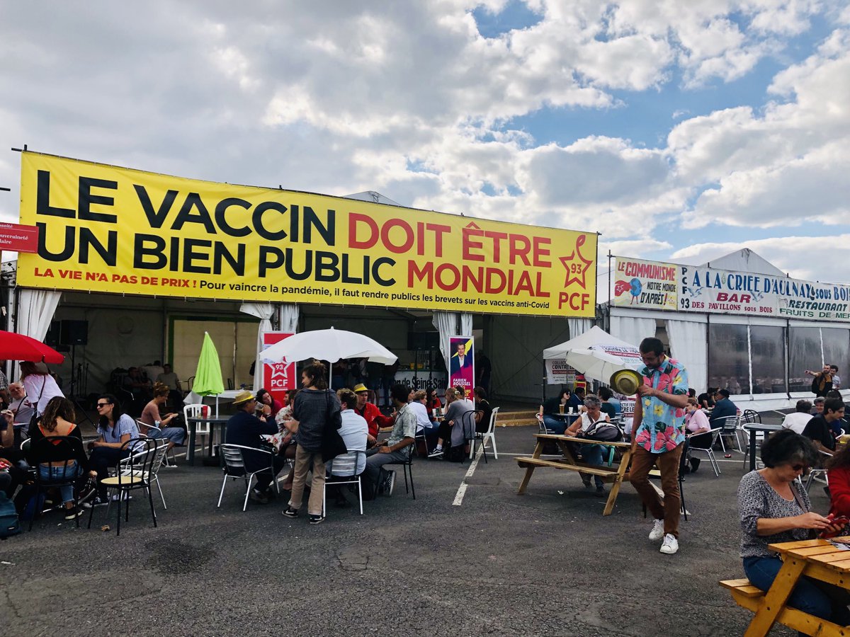 En direct de la #fête de l’#huma