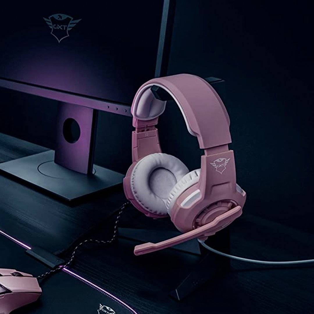 E para os amantes de rosa, apresentamos os novos headphones da #trust 🎧
Uns auscultadores com um som potente e com microfone ajustável para a tua comodidade.

Faz-te ouvir durante o jogo e aproveita a promoção na nossa loja online! 

#WaveOfTechnology