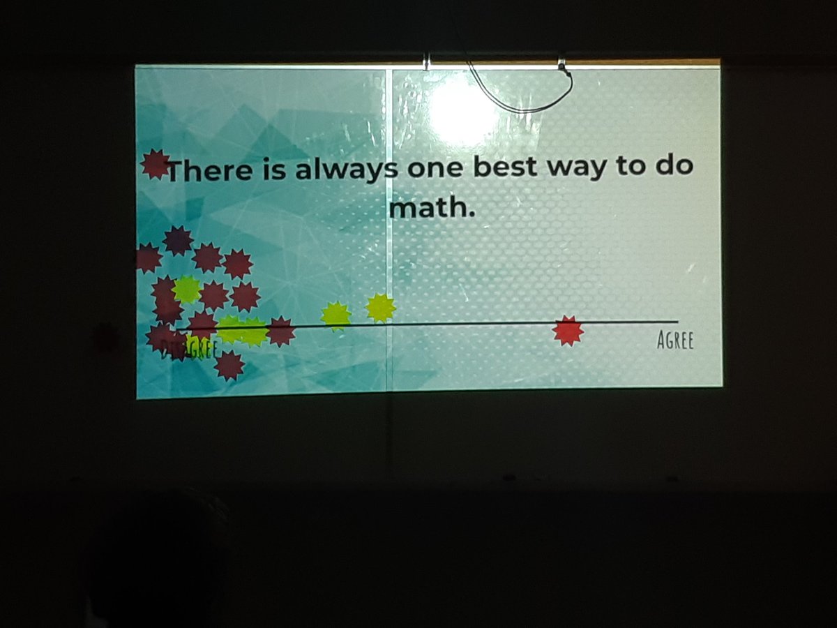 S_Achkar's tweet image. In an attempt to build relationships & a community of learners we asked students to tell us what they think about a few math related statements. Great *student lead* discussions followed! @RmsMiddle #MathMindset #NecessaryConditions #HRCEmath #SeeWhatAmLearning
