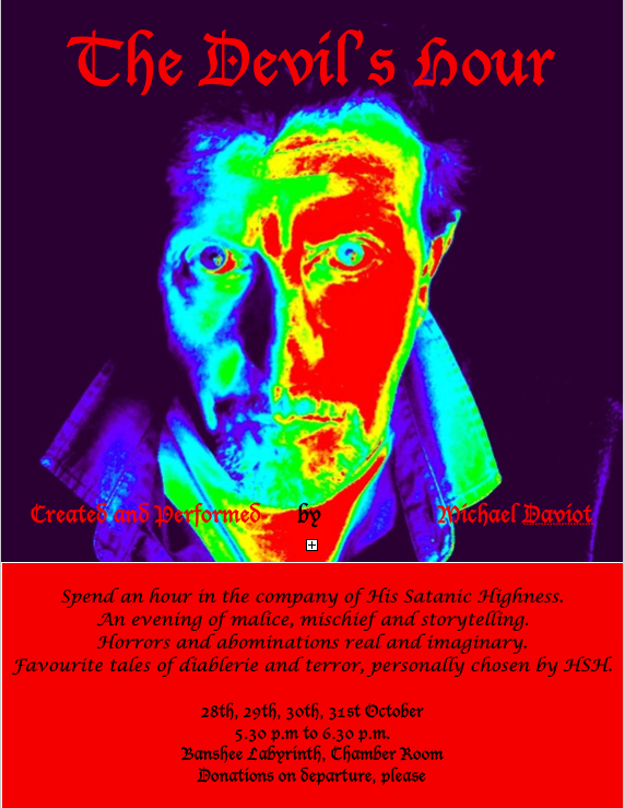 Coming this Halloween....

as part of <a href="/EdHorrorFest/">Edinburgh Horror Festival</a> 2021

*re-done poster to avoid confusion over dates -
there will be 4 performances*
