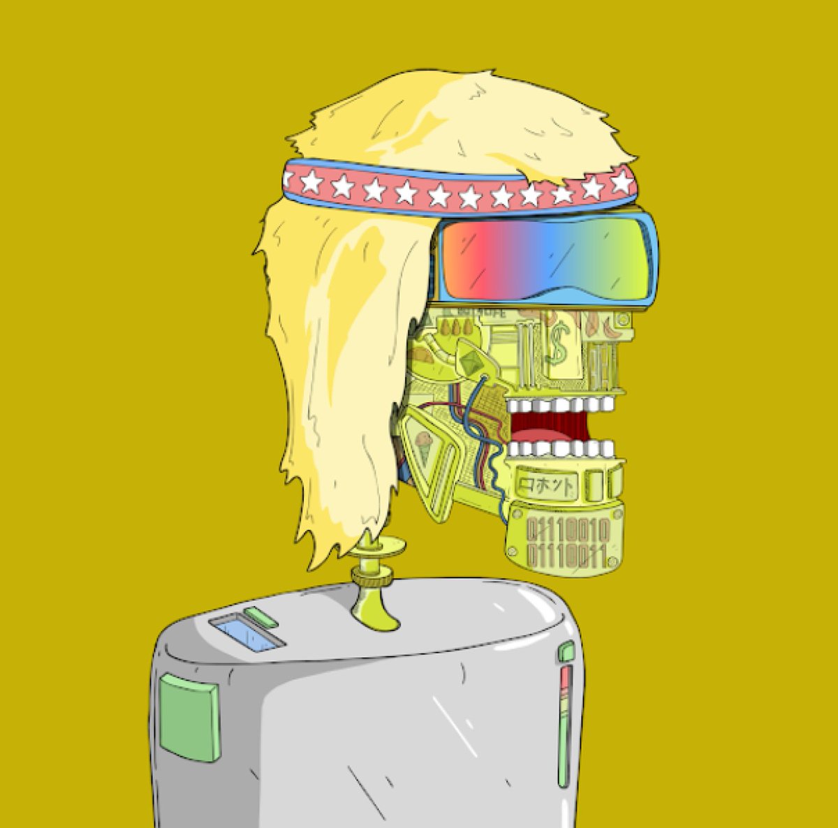 MetatoshiXX's tweet photo. @christinebarnum @Sears hey @roguesocietynft #BotSociety, they're auctioning this artwork by PinXX @pinxx888 this week! thought you may like, saw a bot tat #BotOMatic https://t.co/YtVtosTUlJ