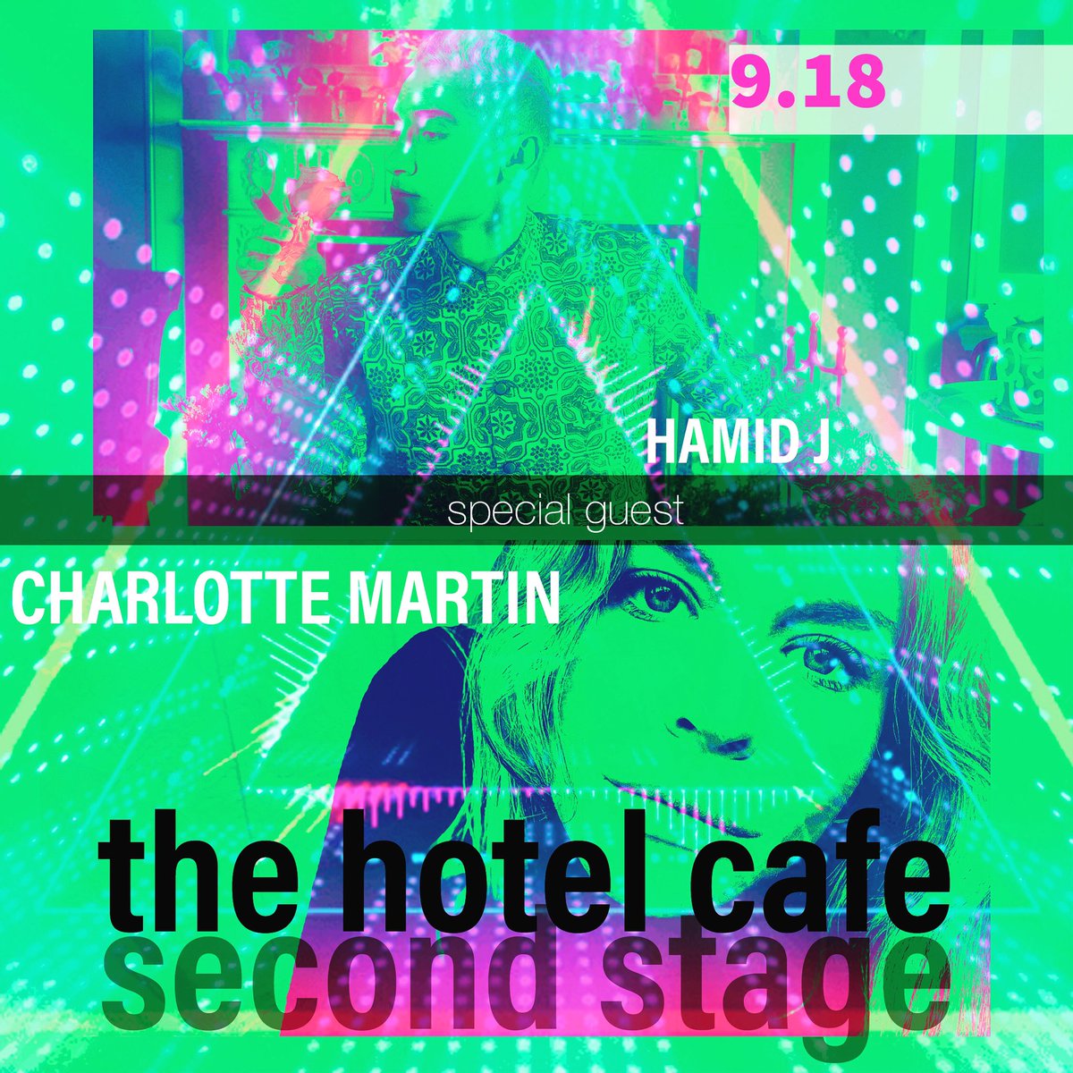 charmarmusic's tweet photo. Rounding out special guest announcements for the Second Stage Show @thehotelcafe on 9/18:
Please welcome Hamid J to the stage! ๐๐ป
๐ซ available now at https://t.co/pSasDouP3S
#bringafriend
#invitetheworld
#livemusic
#newmusic https://t.co/QQLOlSOT82