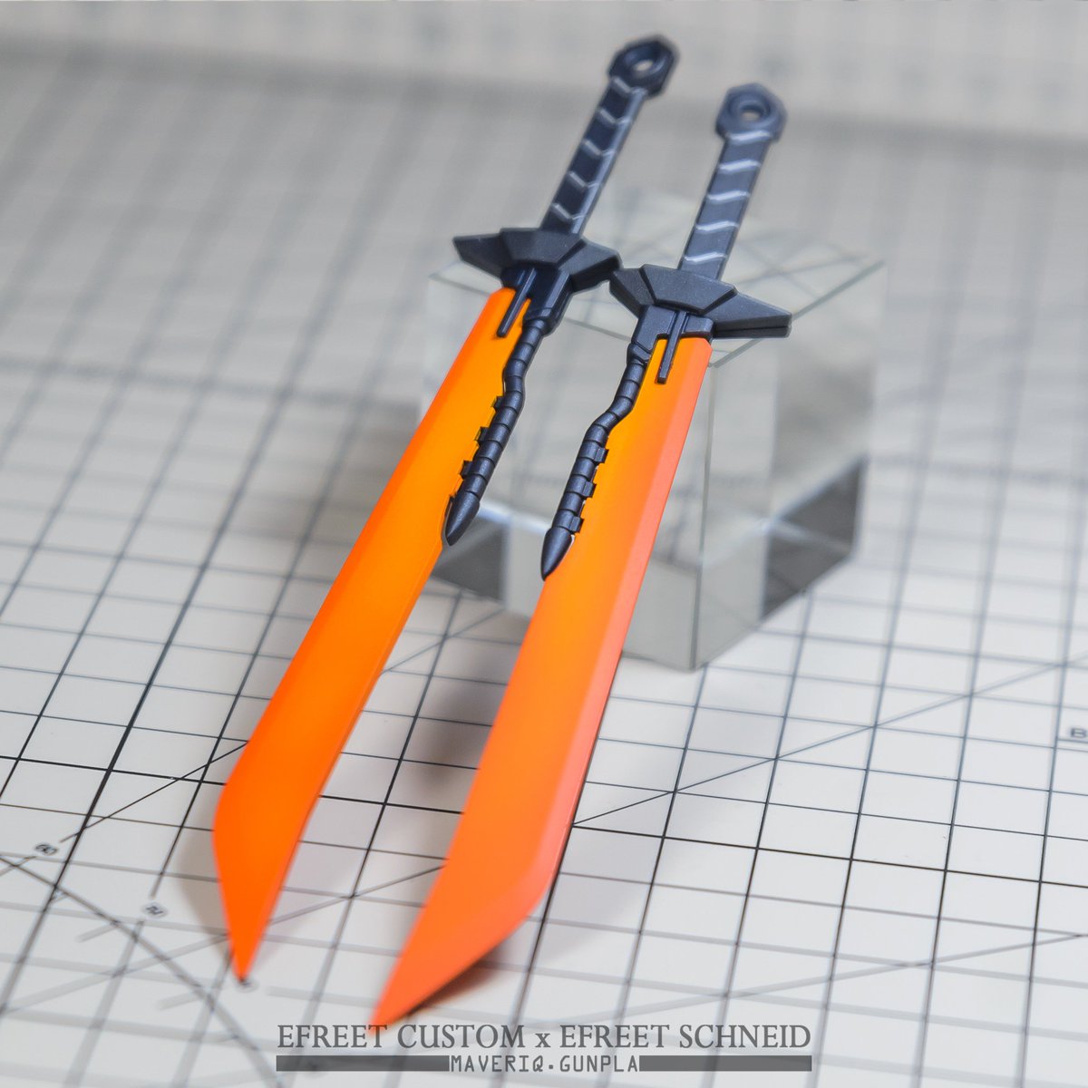 MaveriqGunpla's tweet photo. Efreet Custom x Efreet Schneid
The weapon
#mobilesuit #gunpla #re100
#ms08txexam #efreetcustom #nimbusschterzen
#ms08txs #efreetschneid #fredreber
#neozeon #zeonremnant
#gunplaphotography #gundamphotography https://t.co/W2Jgf6nOCQ