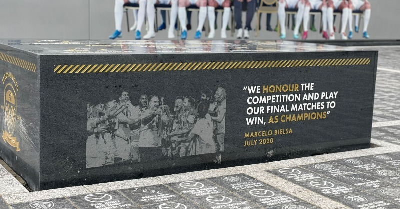 EllandRoad's tweet photo. 🏟️ Coming to Elland Road today? We're delighted to announce that Centenary Square will be open!