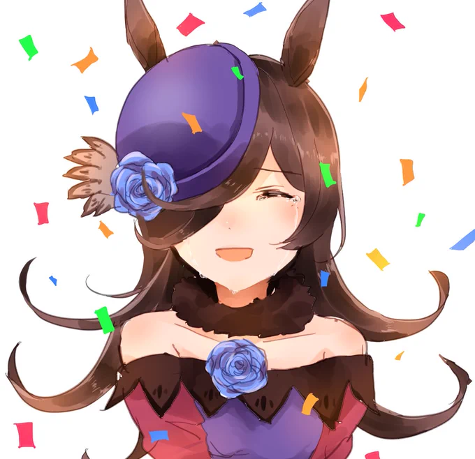 #ウマ娘#ウマ娘プリティーダービー#ライスシャワー ささやかな祈りを聴くと泣く体質になってしまった… 