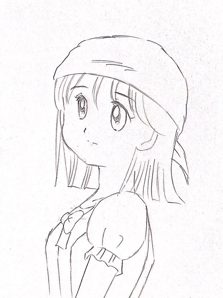 おやすみリッカちゃん 
#DQ9 #ドラクエ9 #リッカ #イラスト 