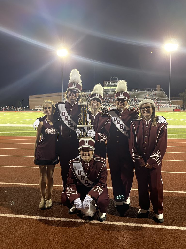 TheUHSMB's tweet photo. The UHSMB represented at the Bellefontaine Band Spectacular last night! Great job, guys! https://t.co/01EAy3cChF