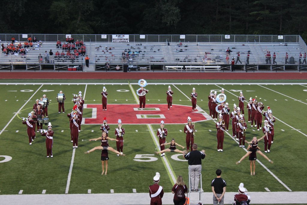 TheUHSMB's tweet photo. The UHSMB represented at the Bellefontaine Band Spectacular last night! Great job, guys! https://t.co/01EAy3cChF