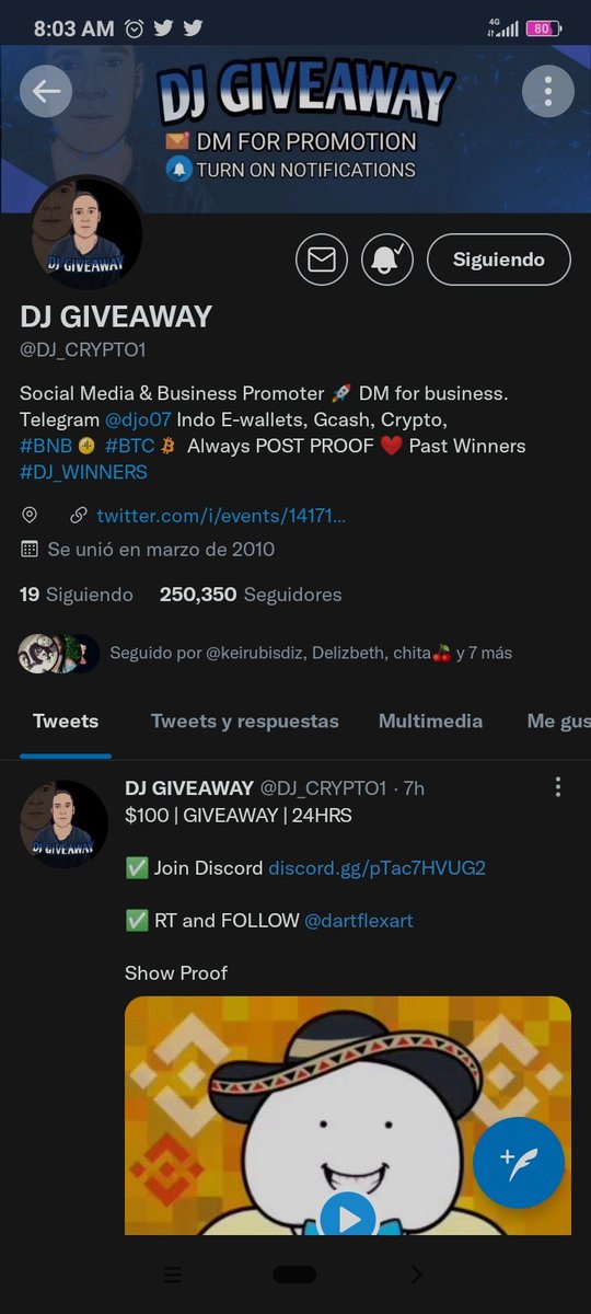 Keirubis1's tweet photo. @DJ_CRYPTO1 Done https://t.co/ngASfQNf5I