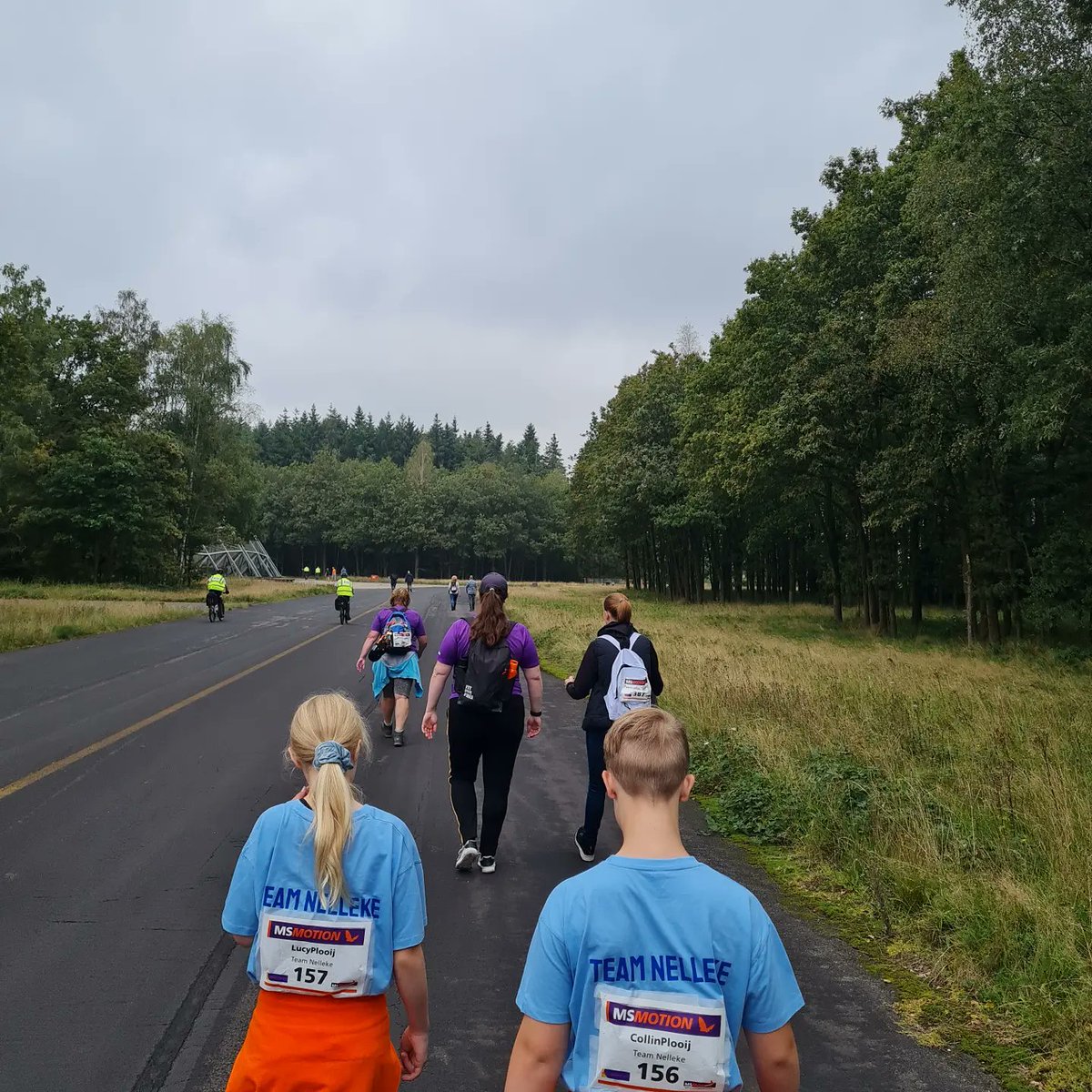Tanja2010's tweet photo. #teamnelleke on the move #msmotion #ms #sponsorloop #10km https://t.co/8jxtie0Wmp