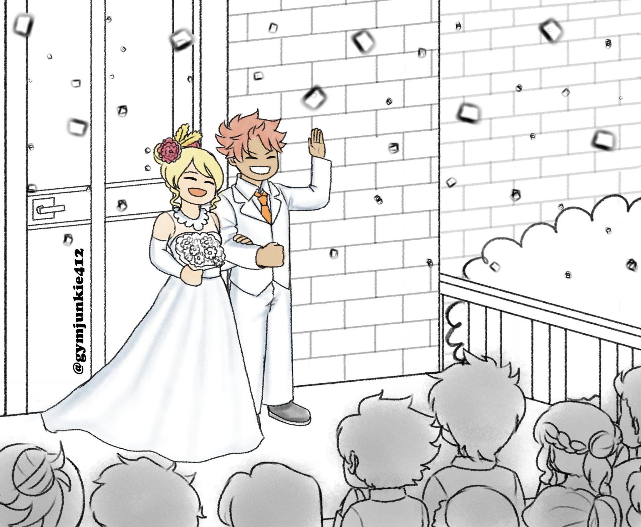 Nalu Fairy Tail Wedding Nalu Fairy Tail Wedding