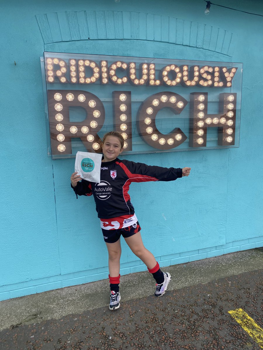 SteD1981's tweet photo. @Alana_Spencer_ I’ve got one happy daughter stopped off for Brownies in #Llandudno after her rugby match https://t.co/EpAbrIBQiM