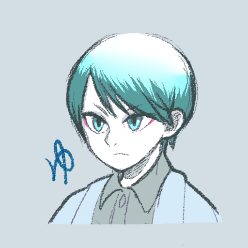 ぱん2さんがTwitterに投稿した愈史郎(鬼滅の刃)のイラスト。