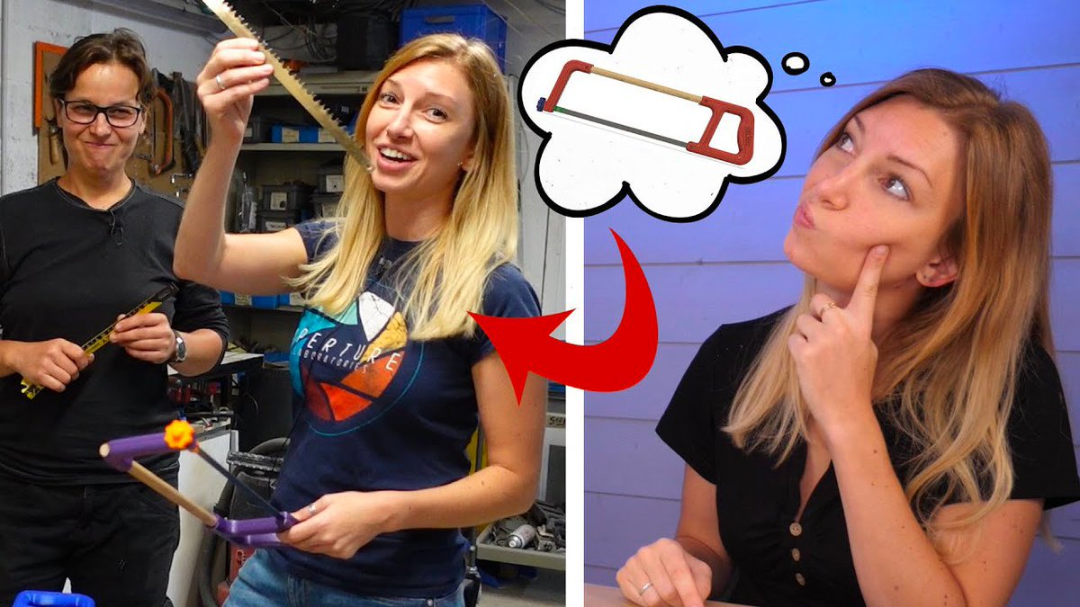 🔔NOUVELLE VIDÉO 🔔

Avec Sylvie Pereira, on vous a concocté une vidéo où on vous transmets notre bonne humeur ! :D
On a crash-testé ma scie imprimée en 3D, venez donc découvrir si elle nous a résisté... ou pas :)

👉youtu.be/CnP1Exzo8zQ

Les retweets 👇sont les bienvenus ! 😙