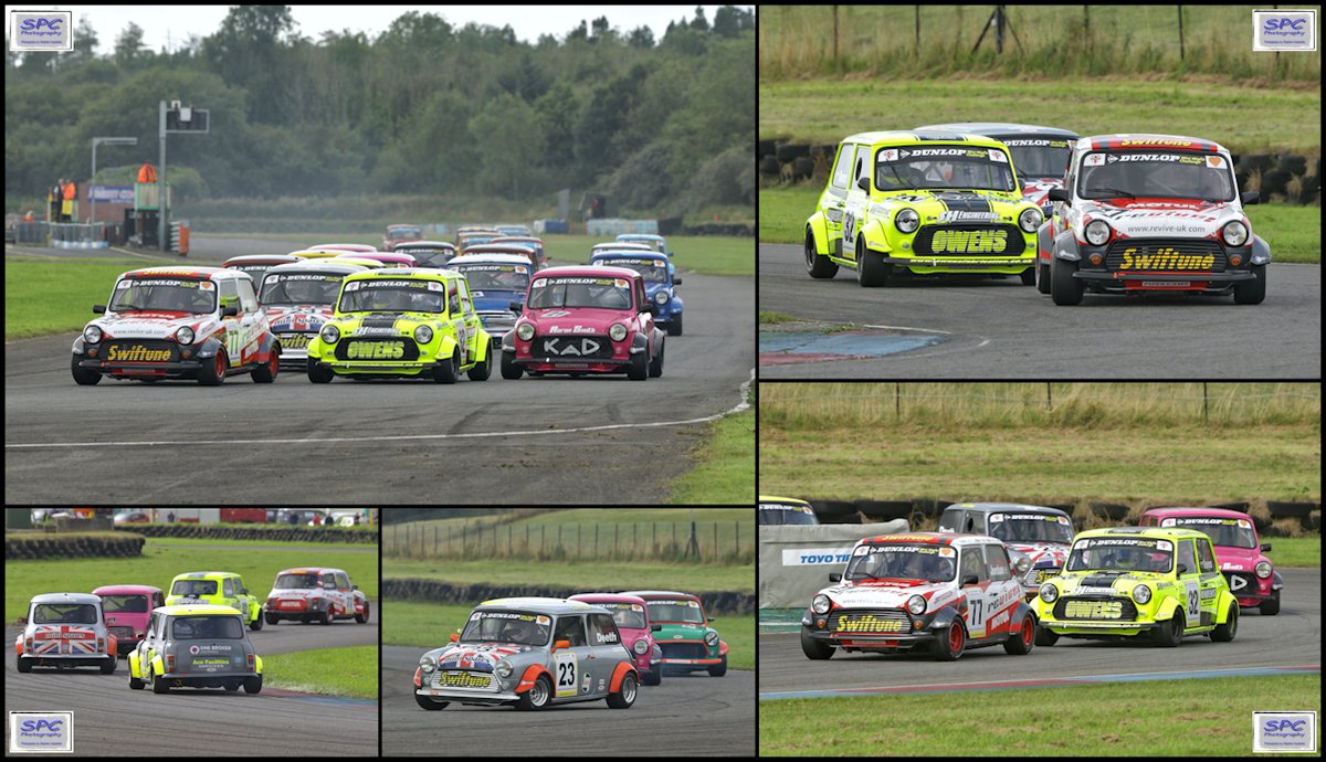 spcphotomedia's tweet photo. Having been to #PembreyCircuit a number of times for action on two wheels, yesterday marked my first car meeting there with the #ClassicMini #Mini7RacingClub championships the big draw. #AndrewJordan taking a close #MiniMiglia race 1 and #EndafOwens race 2 today. https://t.co/tiDLfDmKRP