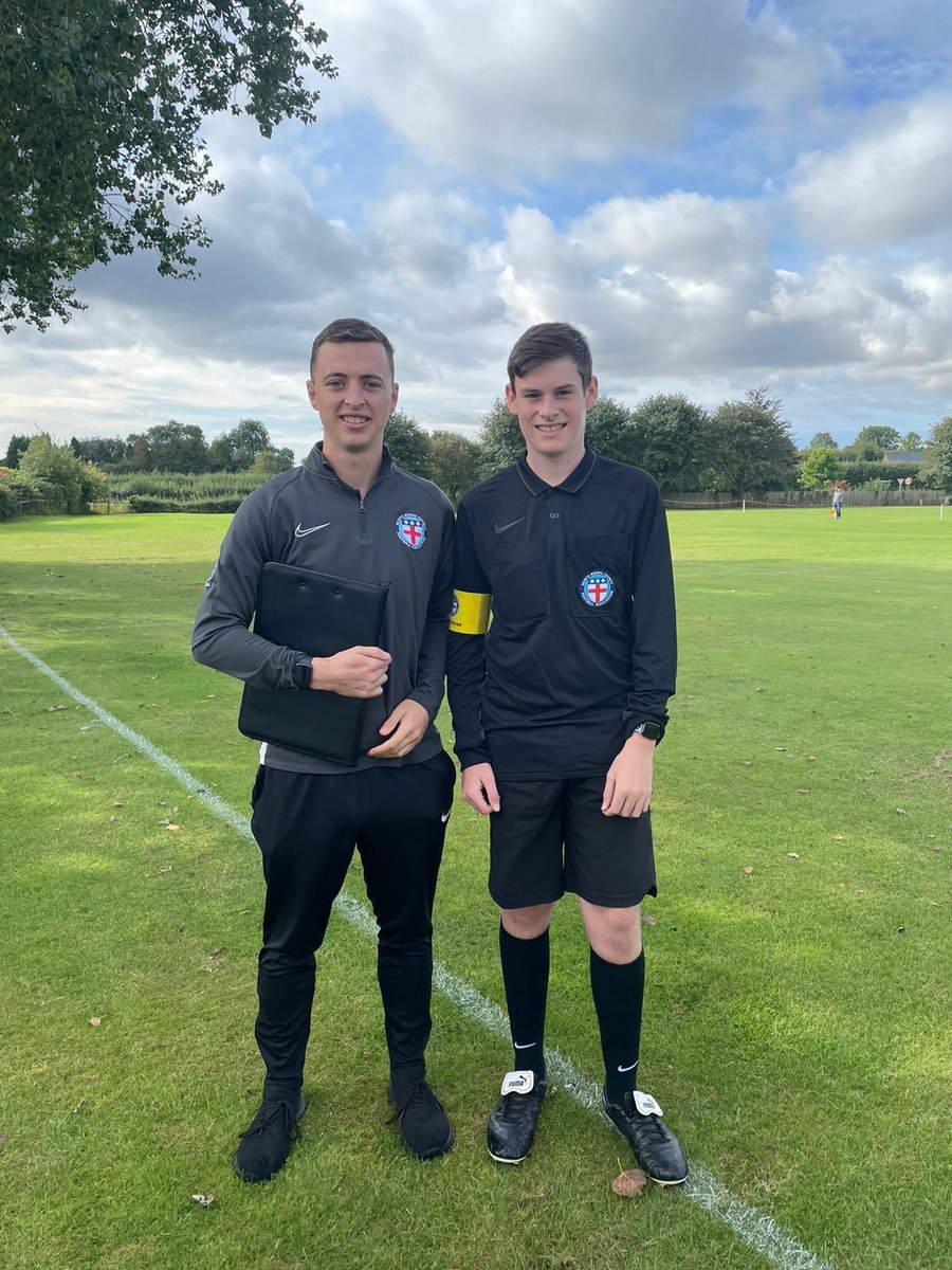 NRCFAREFDEV's tweet photo. Members of our Referee Development Team are out and about in local grassroots football today supporting and engaging with our Referees 👍

Thanks to them all for their dedication, and all our clubs for the positive support they have shown 😁

#WeSupportNRCFAReferees 
 
1/2 https://t.co/oxY8J29jIg