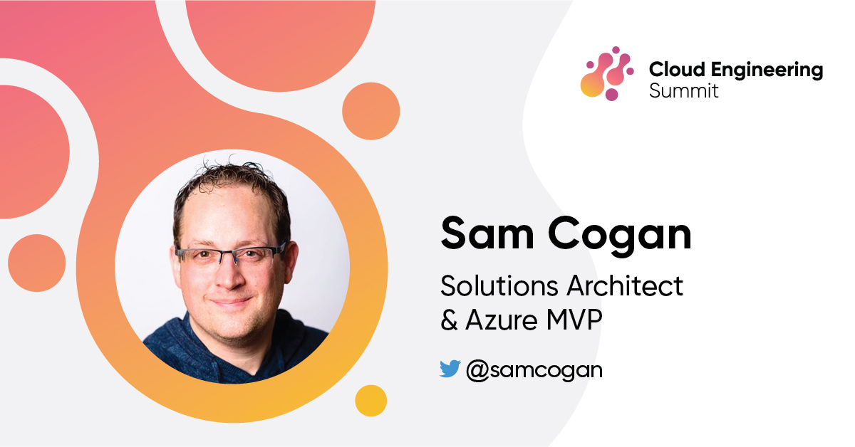 samcogan's tweet image. Just finished up my recording for the #cloudengineeringsummit, join me on the 20th of October to talk about creating reusable Infrastructure as Code libraries