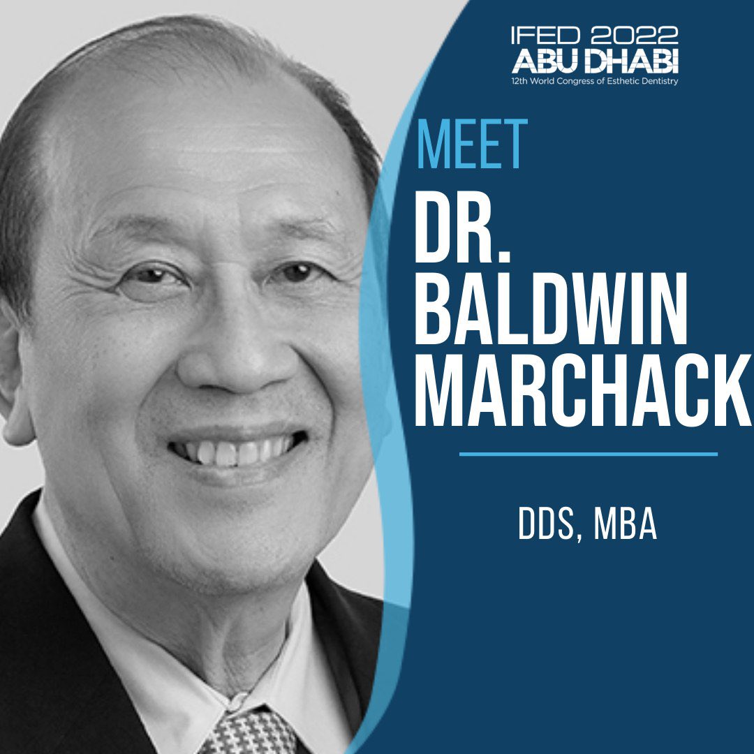 Ifed2022's tweet photo. Meet Dr. Baldwin W Marchack, DDS, MBA,

Lecture titled: Taking the Mystery out of Occlusion in Esthetic Dentistry 

Register now: https://t.co/RkmyouJJ6k

#IFED2022 #aestheticdentistry #restorativedentistry #digitaldentistry #dental #dentistry  #dentalstudent https://t.co/VUfOVopzDc