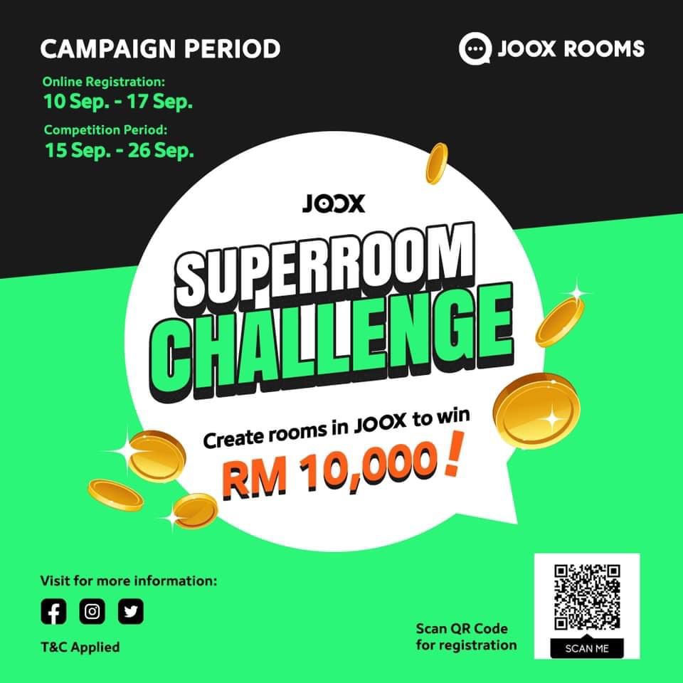 Snowyuen's tweet photo. If you have what takes to attract people's attention, why not challenge yourself today? 😏
Scan QR code to register!
Download JOOX App:
https://t.co/F5v9d9Nrgw
https://t.co/UZCYTyq4yx
Register Now:
https://t.co/PTpDuomQz3
#JOOX
#JOOXMY
#JOOXMusic #JOOXROOMS #SuperRoomChallenge https://t.co/CedyamvD7K