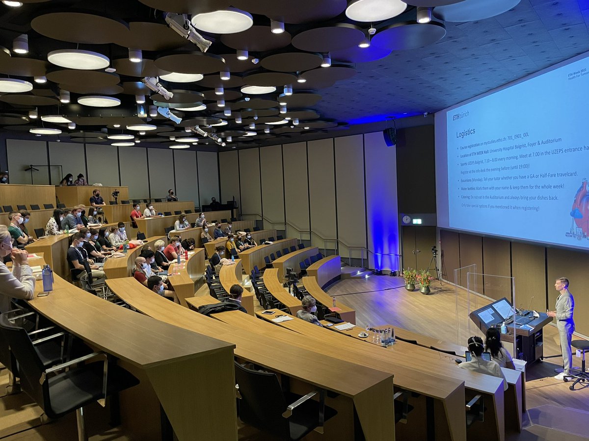 derbalgrist's tweet photo. The #ETHweek has started with @springman_sarah and @MazdaFarshad. The week is all about independent thinking and interdisciplinary collaboration in order to solve global challenges that are ahead of us. We wish all students a great start!🚀 @ETH_en #Balgrist #Healthfortomorrow https://t.co/tRbytVqyyd