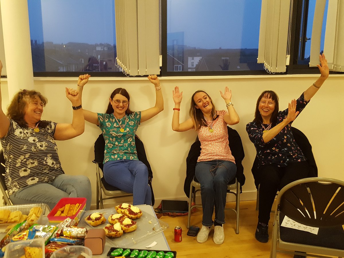 SignsStreet's tweet photo. Happy Birthday to us! 🎂🍾 2 years old, 18 months online, now back together partying &amp; playing signing games! #signing #music #singing #fingertionary #fingerbingo #signingbingo #fun #fellowship #togetherness https://t.co/MYX9EYddSx