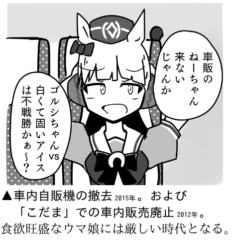 ゴルシvs新幹線 