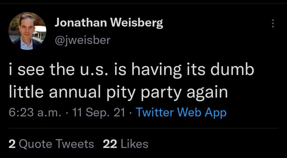 Another moron professor.